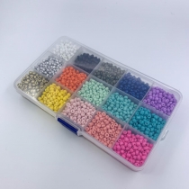 Seed bead set 4mm 3500 beads